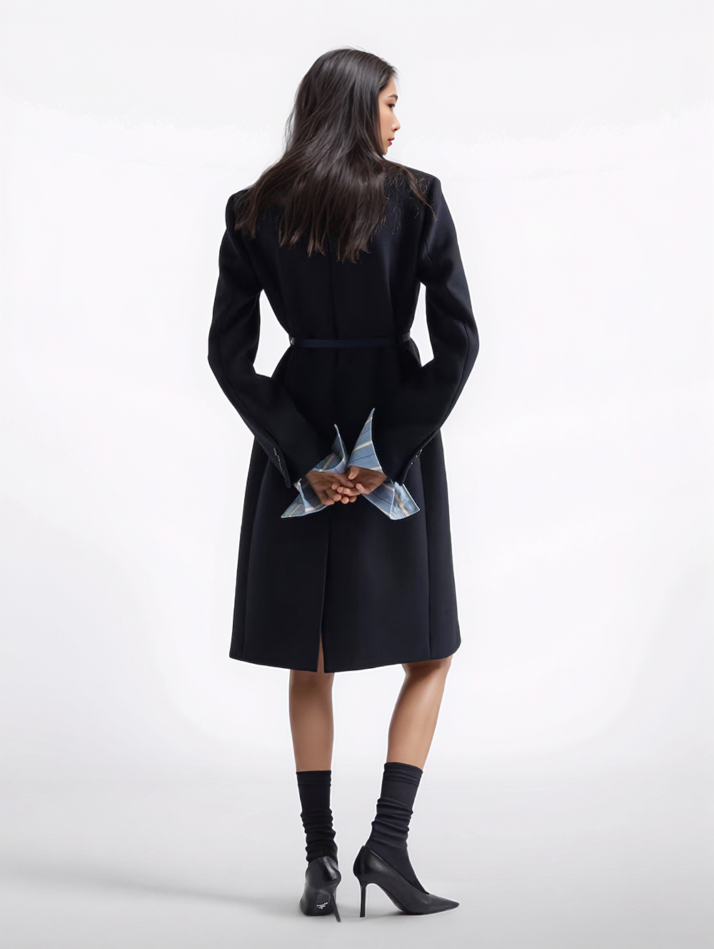 Belted coat