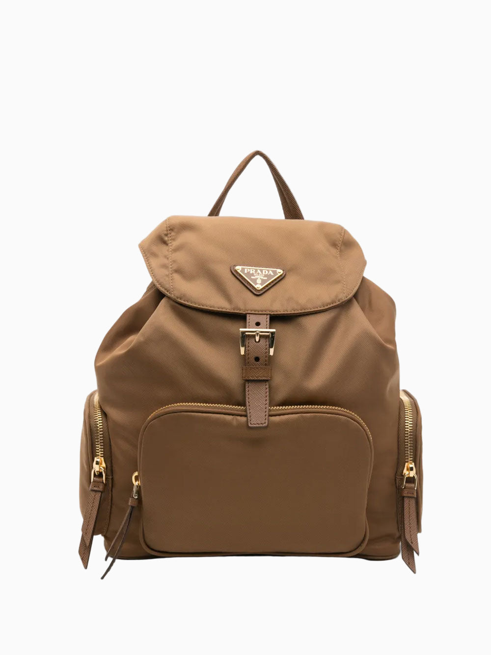 Prada Backpack Small Re-nylon Bag 1 Bz081 Brandy Brandy Prada Re-Edition 1978 Small Re-Nylon Backpack – Retro  main image 4