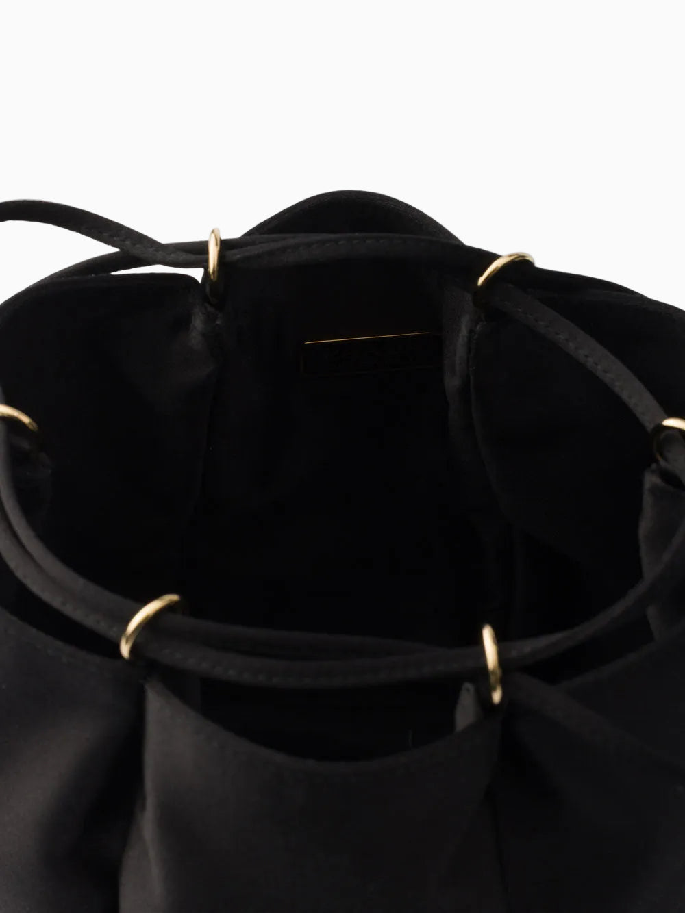 Satin bucket minibag