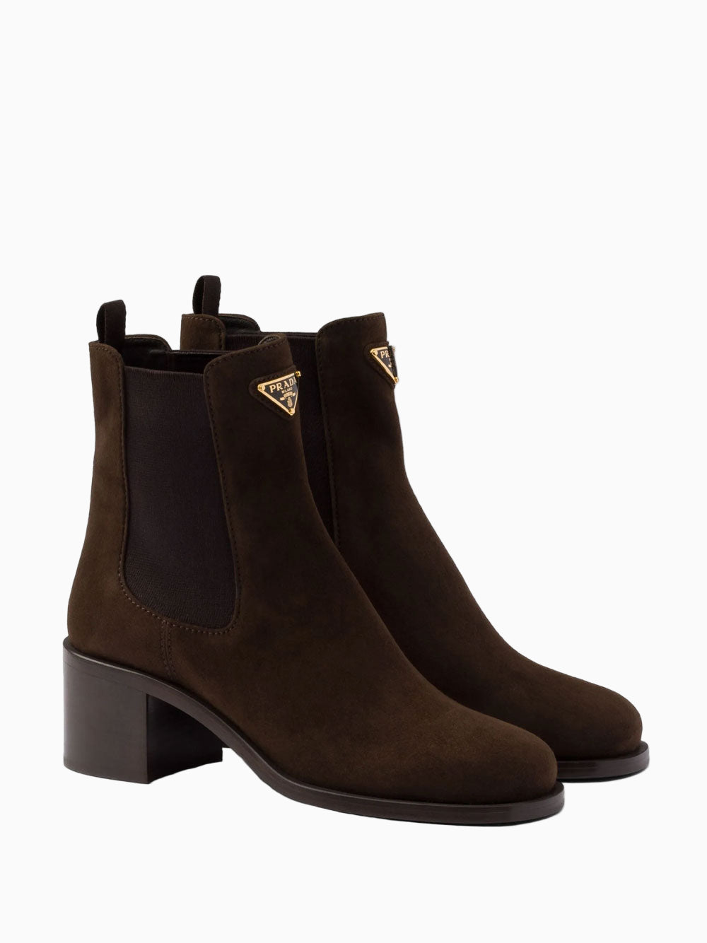 Suede ankle boots