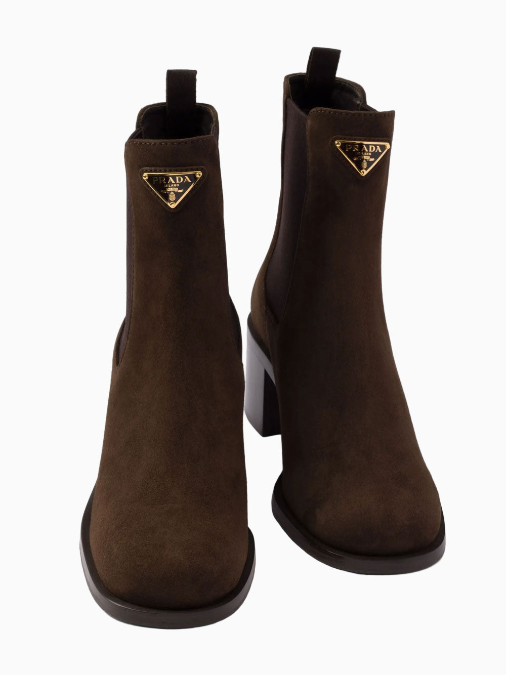Suede ankle boots