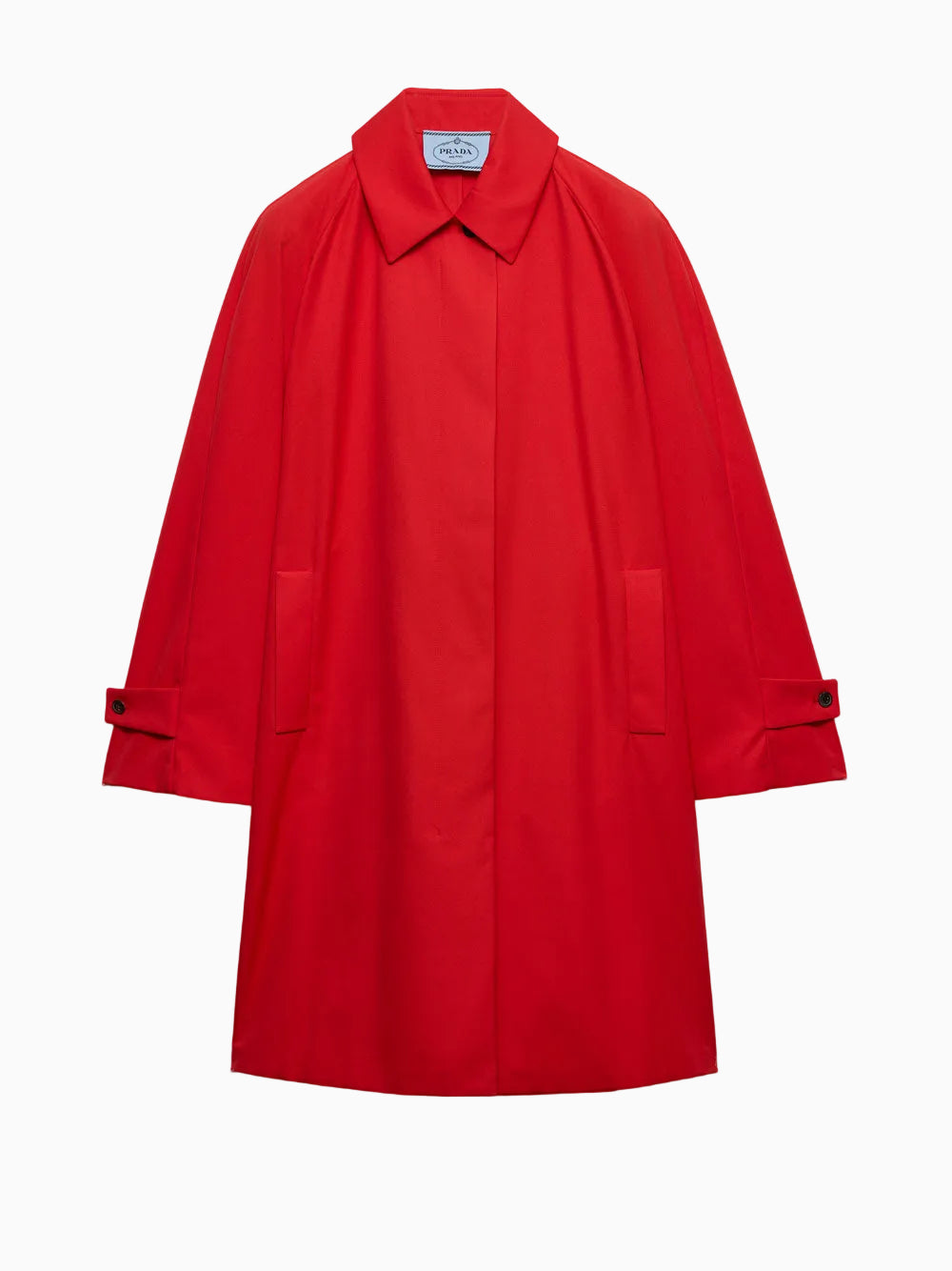 Abrigo de botonadura simple