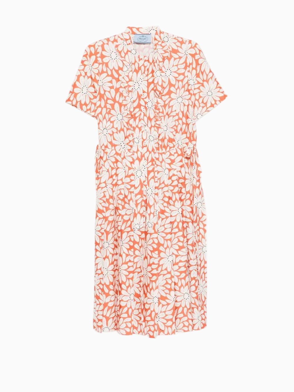 Floral-pattern dress