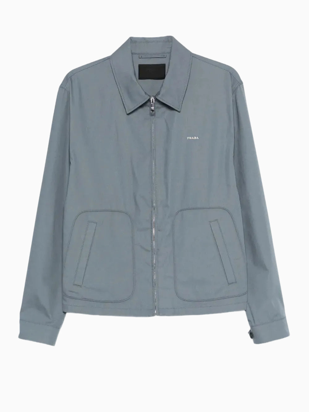 トップス PRADA Grey jacket 00's Poplin jacket | Prada | OTTODISANPIETRO