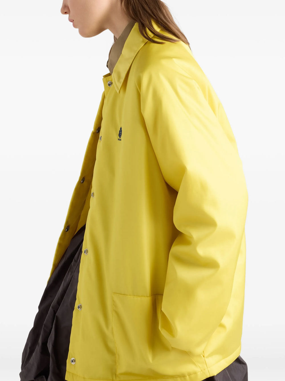 Overshirt puffer jacket