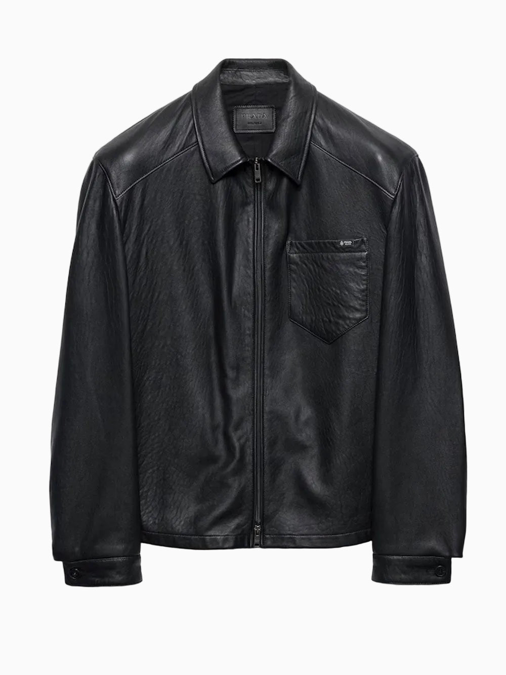 Nappa leather jacket