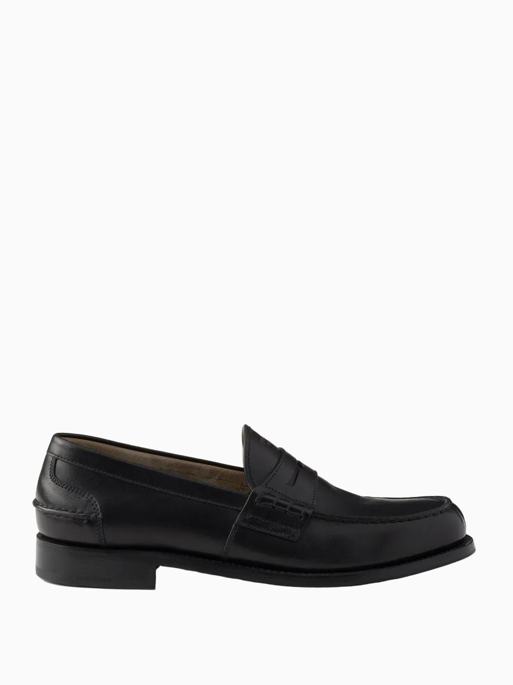Leather loafers