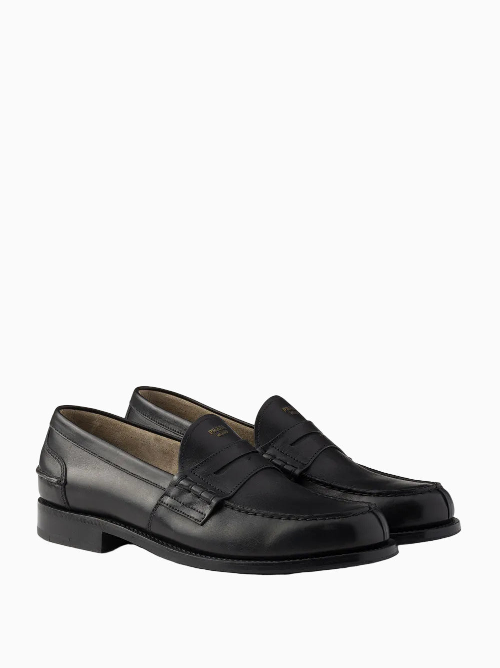 Leather loafers