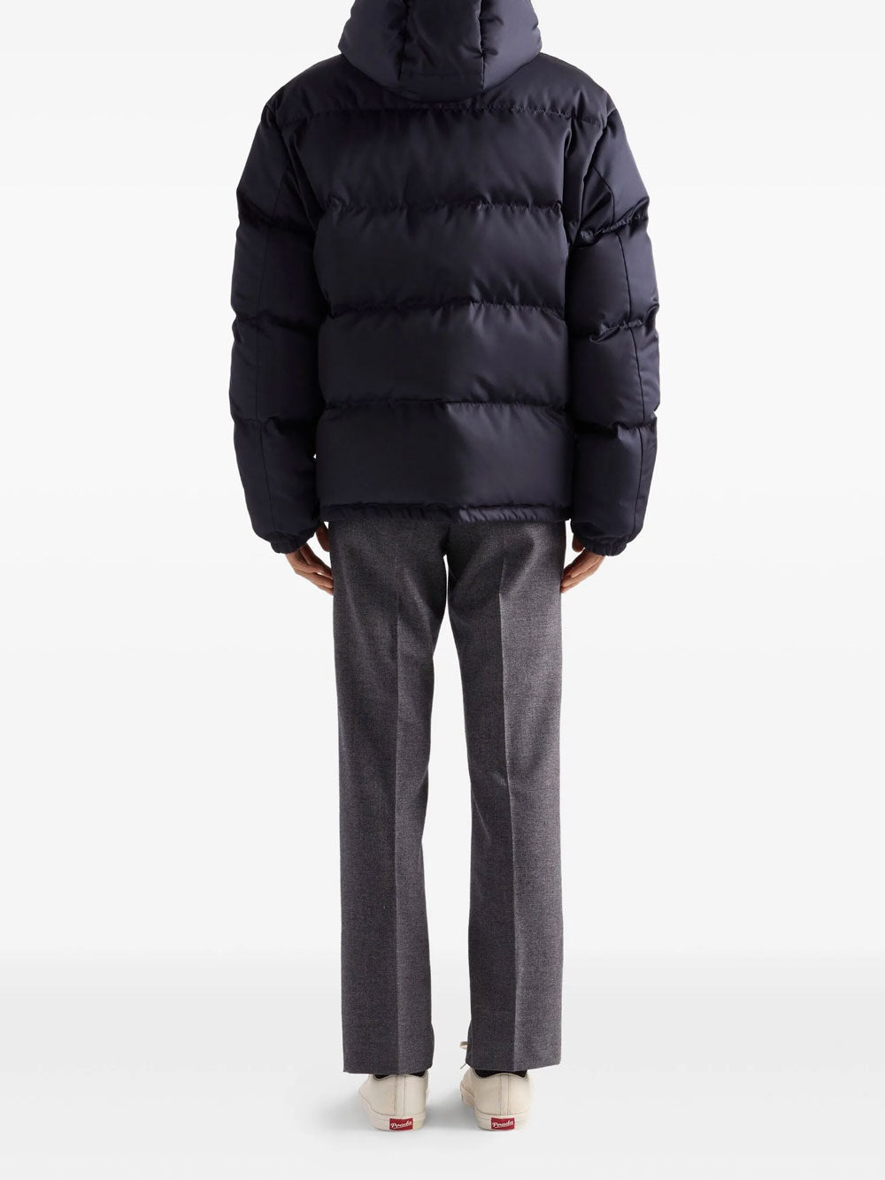 Hooded padded jacket