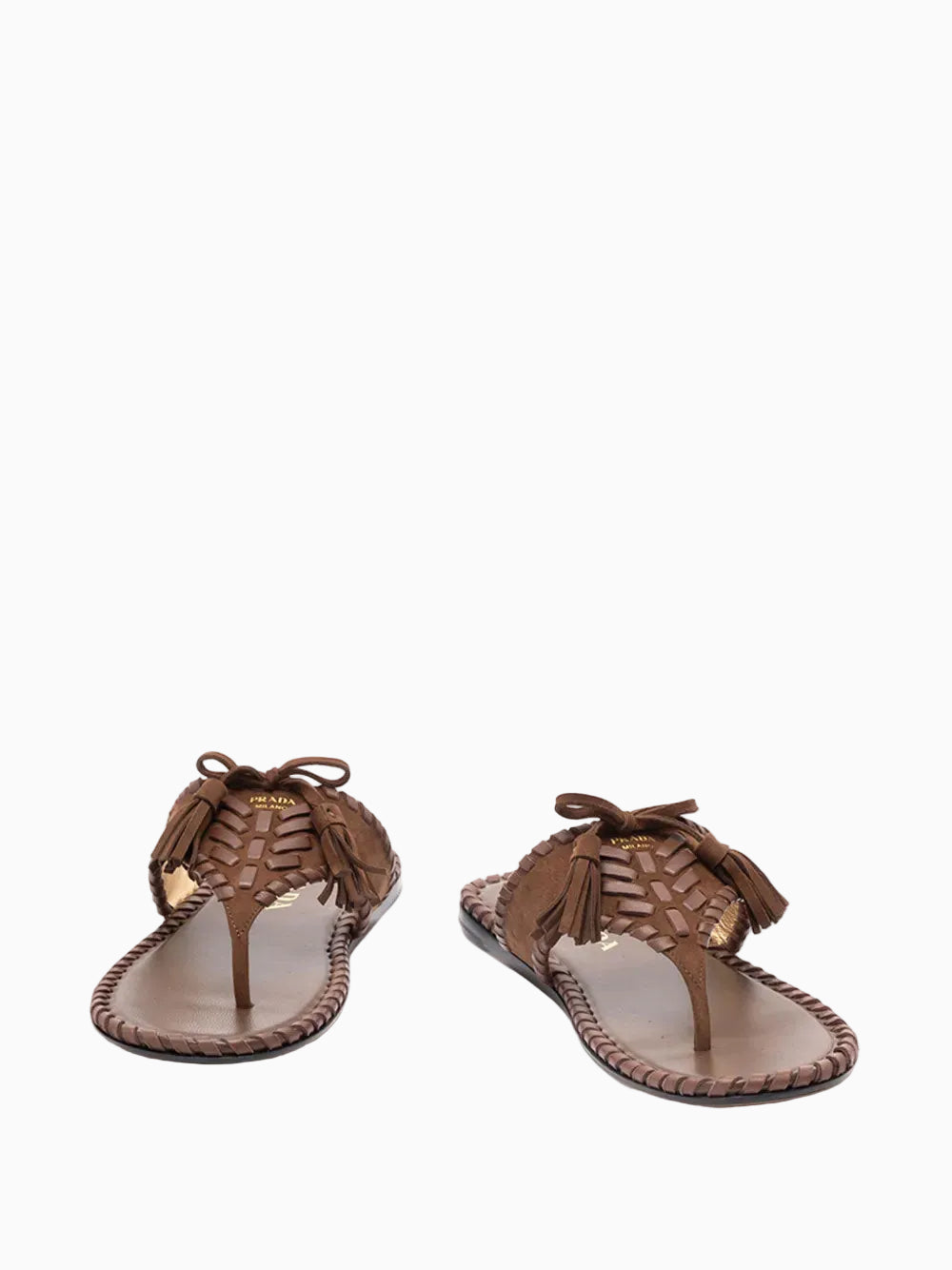 Tassel-detail sandals