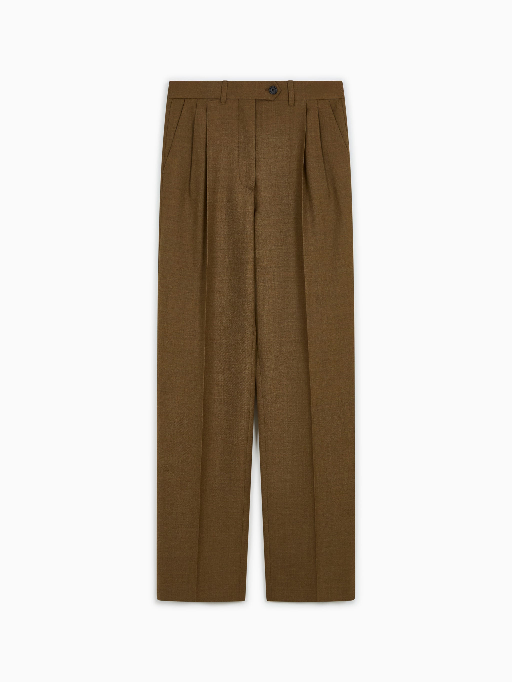 Pantalones plisados