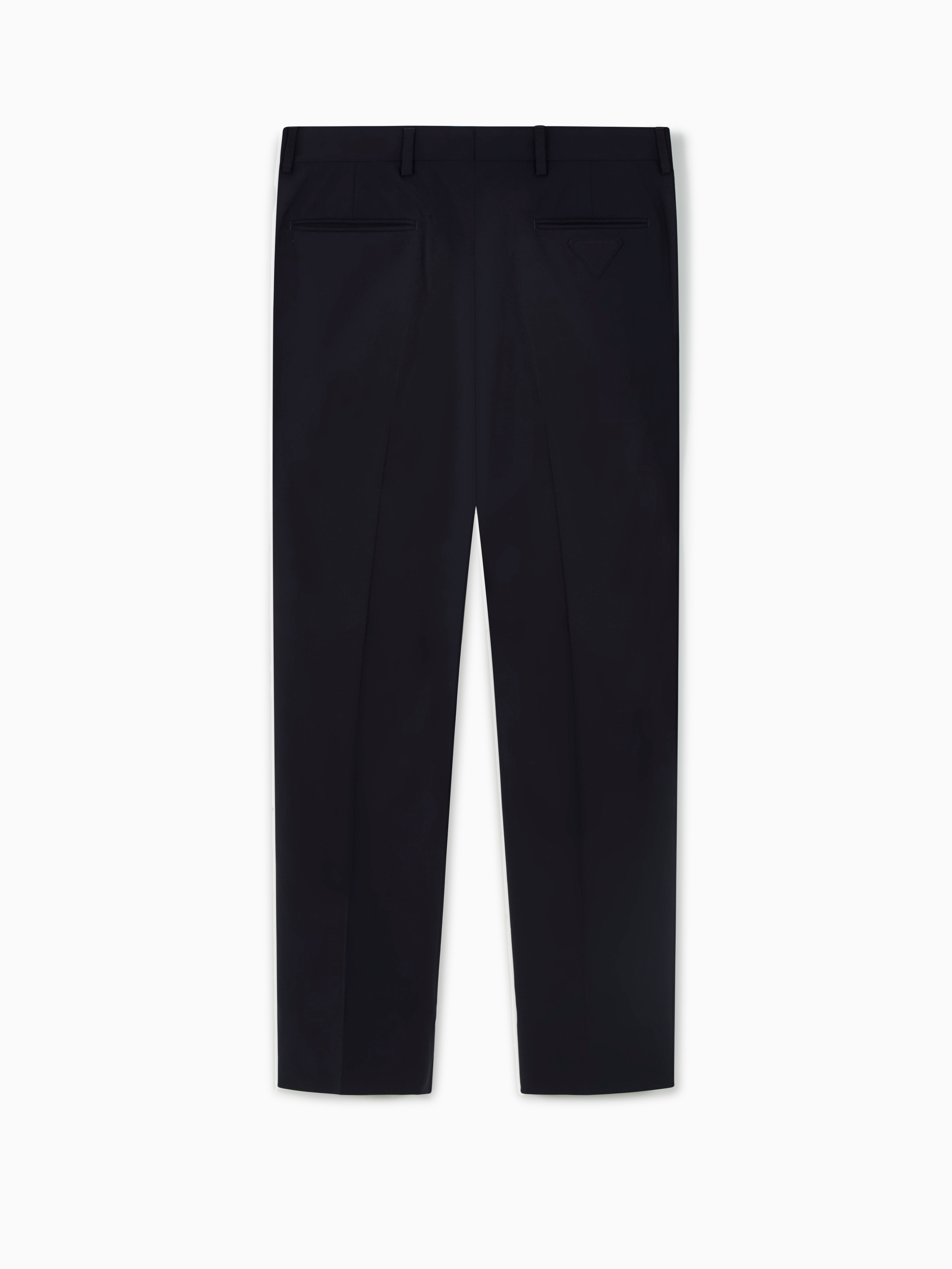Stretch wool trousers