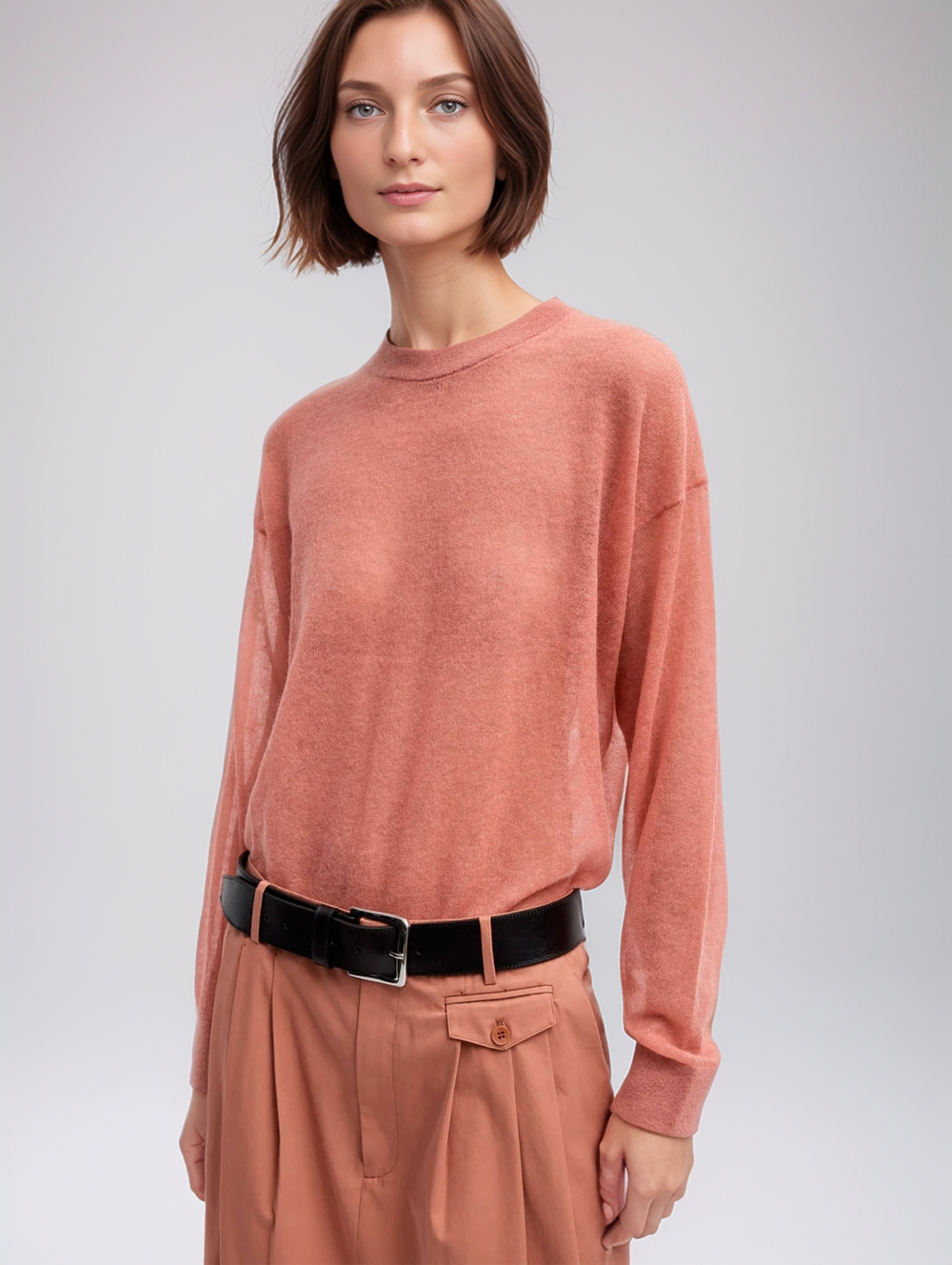 Jersey semitransparente