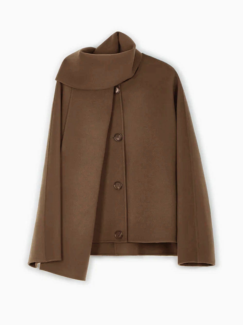 Kate scarf-detail coat