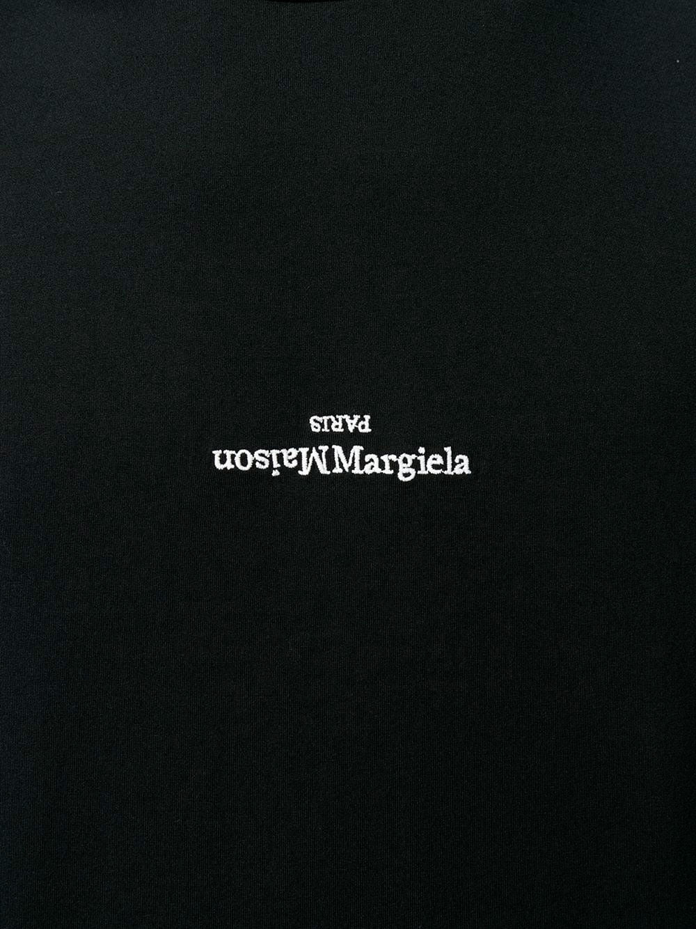 Distorted-logo t-shirt