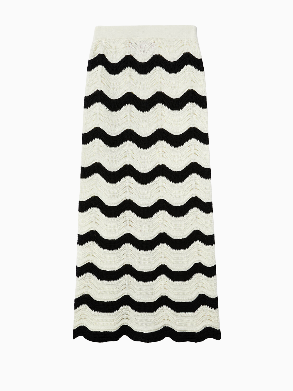 Chevron skirt