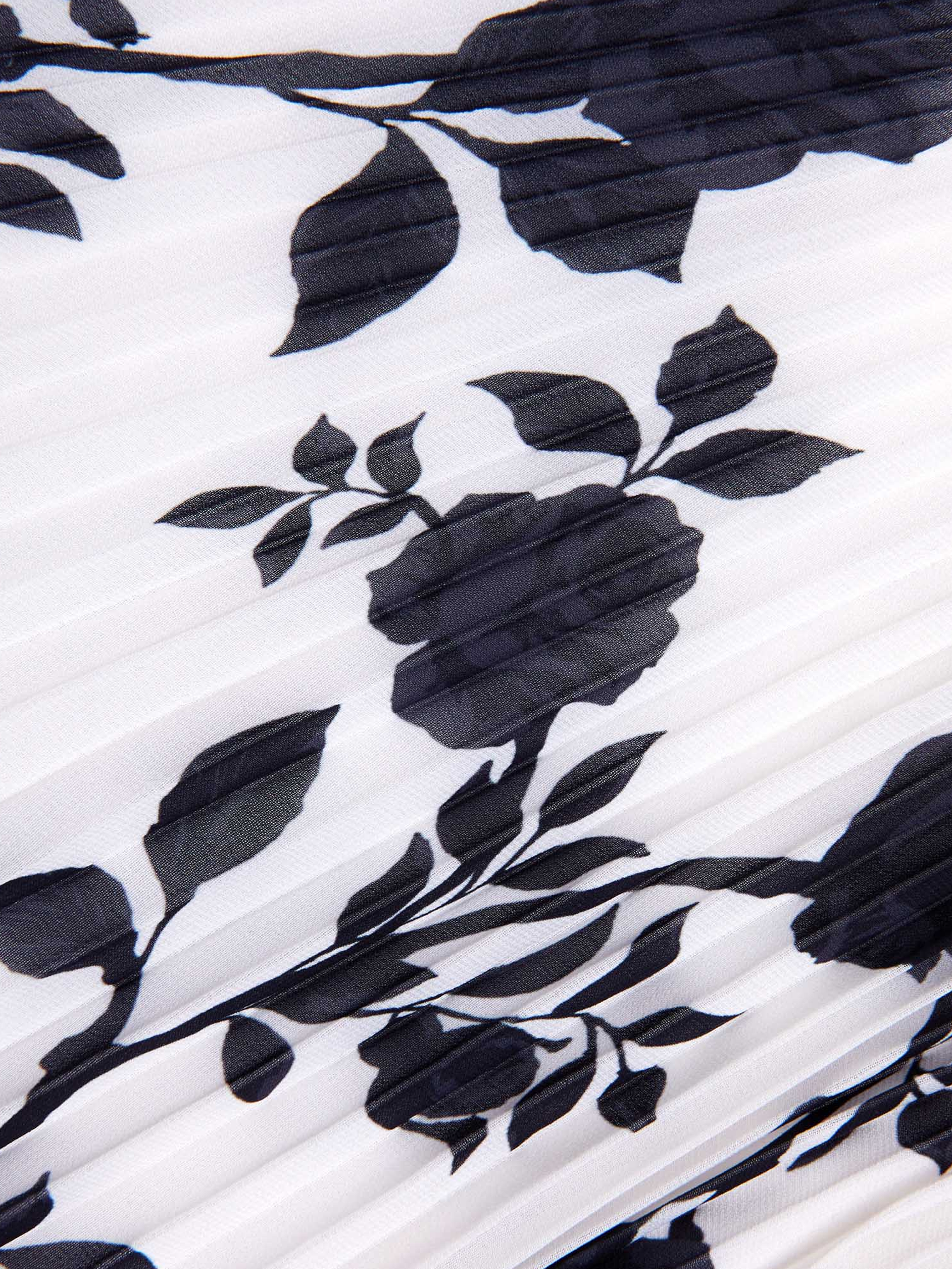 Floral print maxi dress