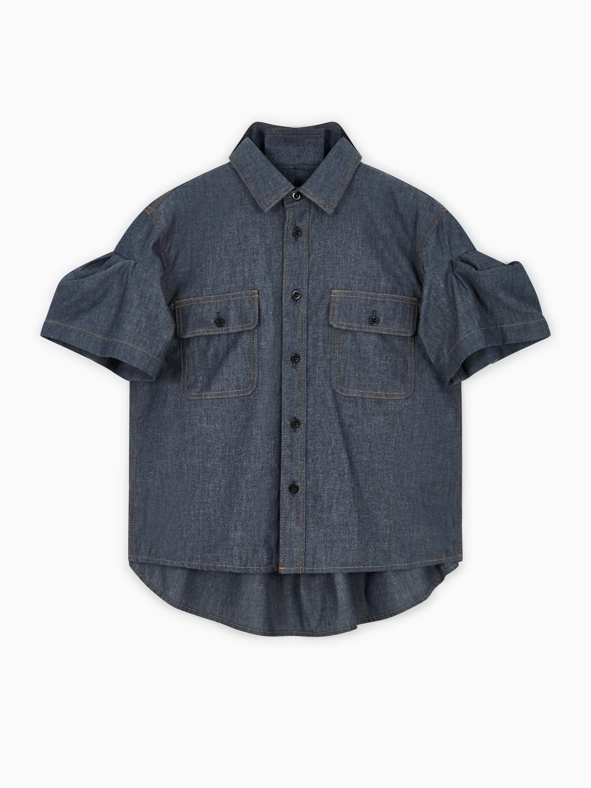 SACAI 17AW SWITCHED DENIM SHIRTS サイズ2 Denim shirt | Sacai | OTTODISANPIETRO