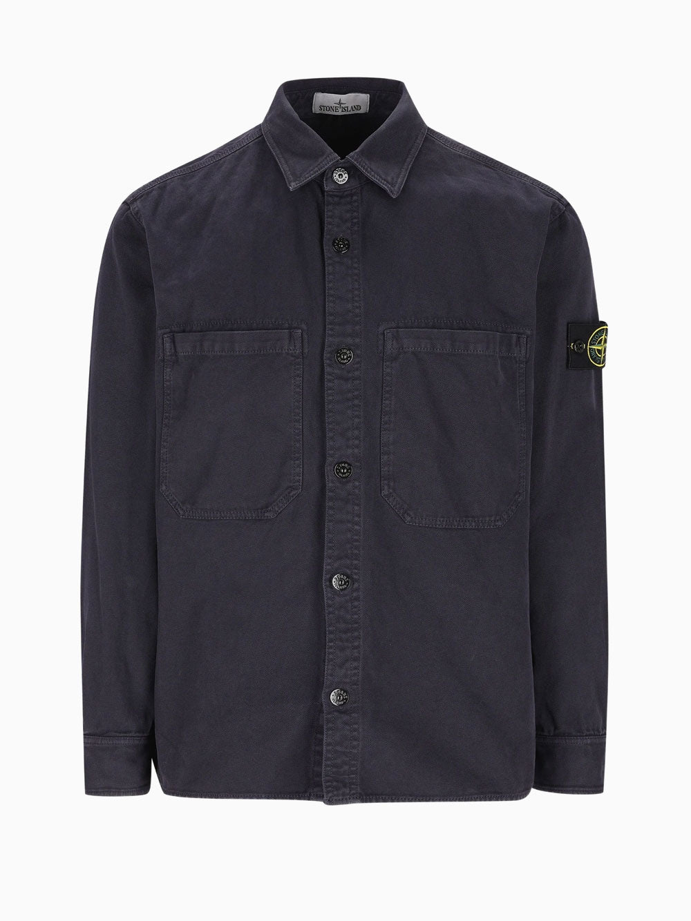Chest-pocket overshirt