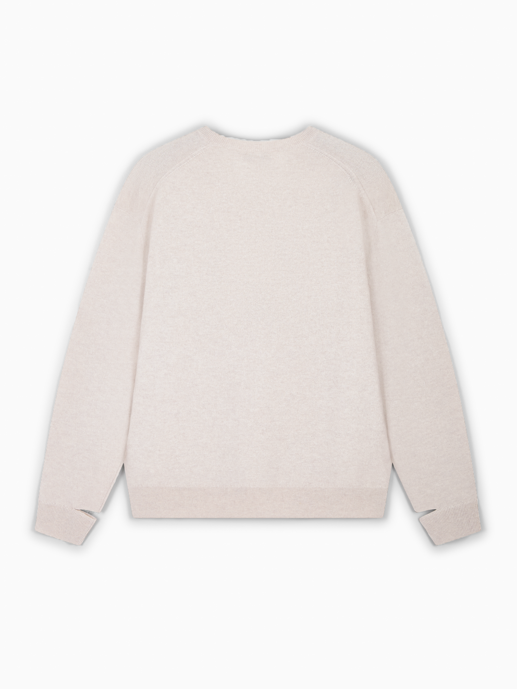 V-neck cashmere sweater