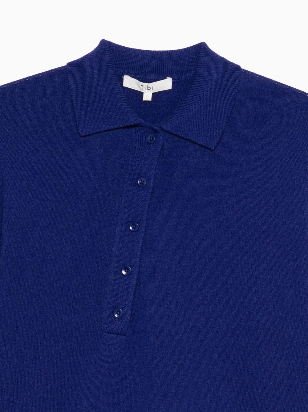 Cashmere polo sweater