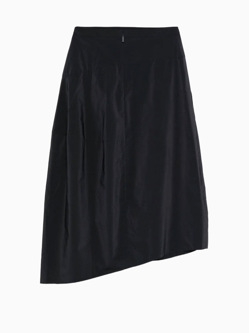 Asymmetrical balloon skirt