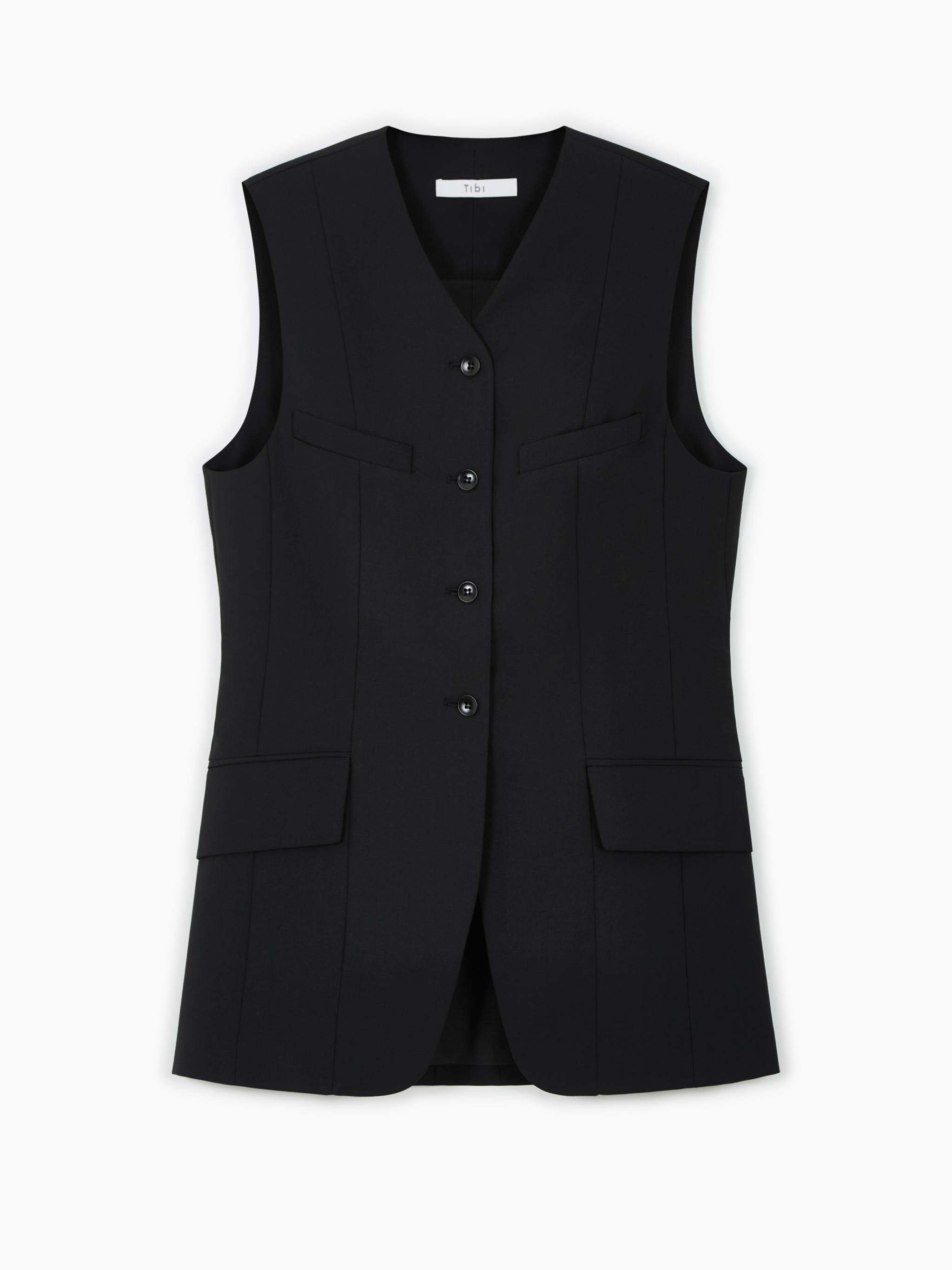 Blousant back vest