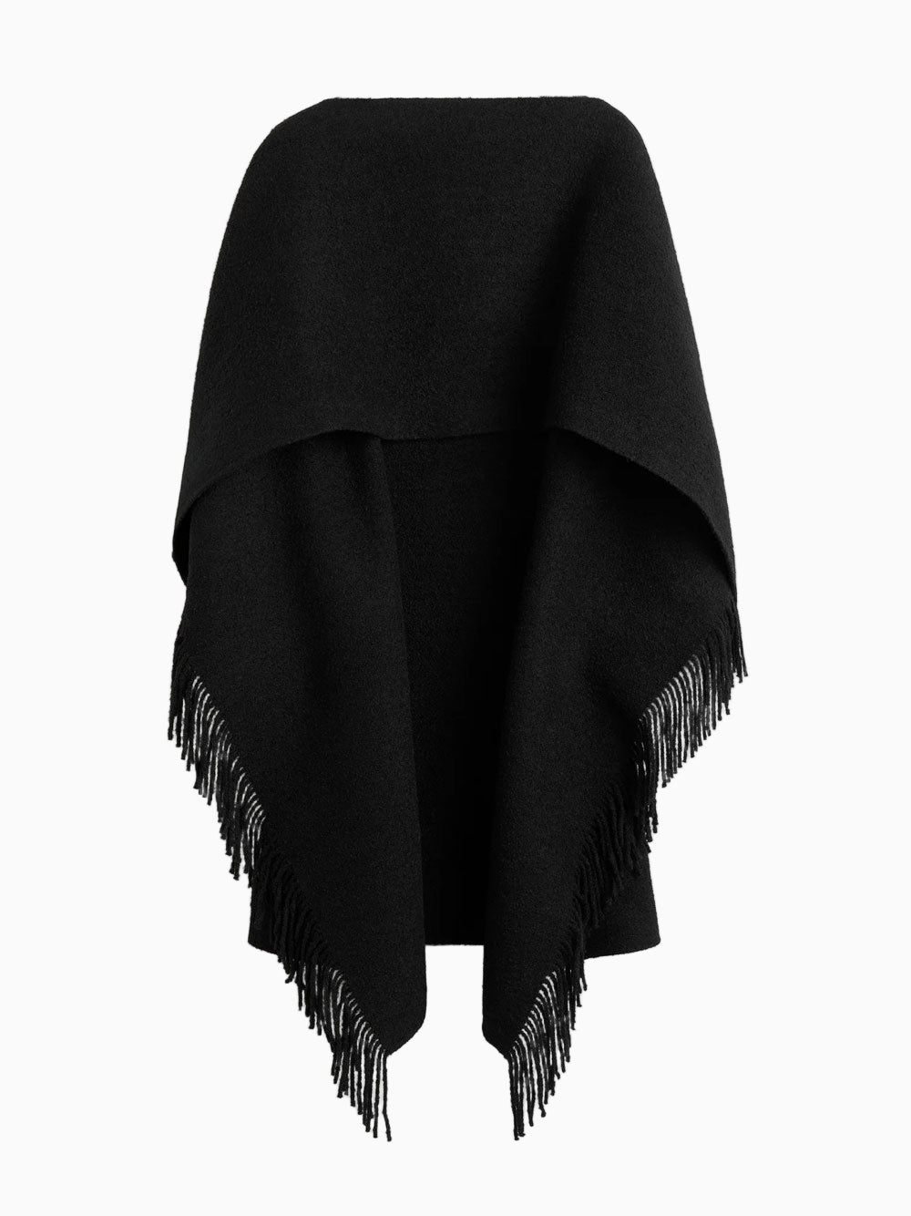 Fringed poncho