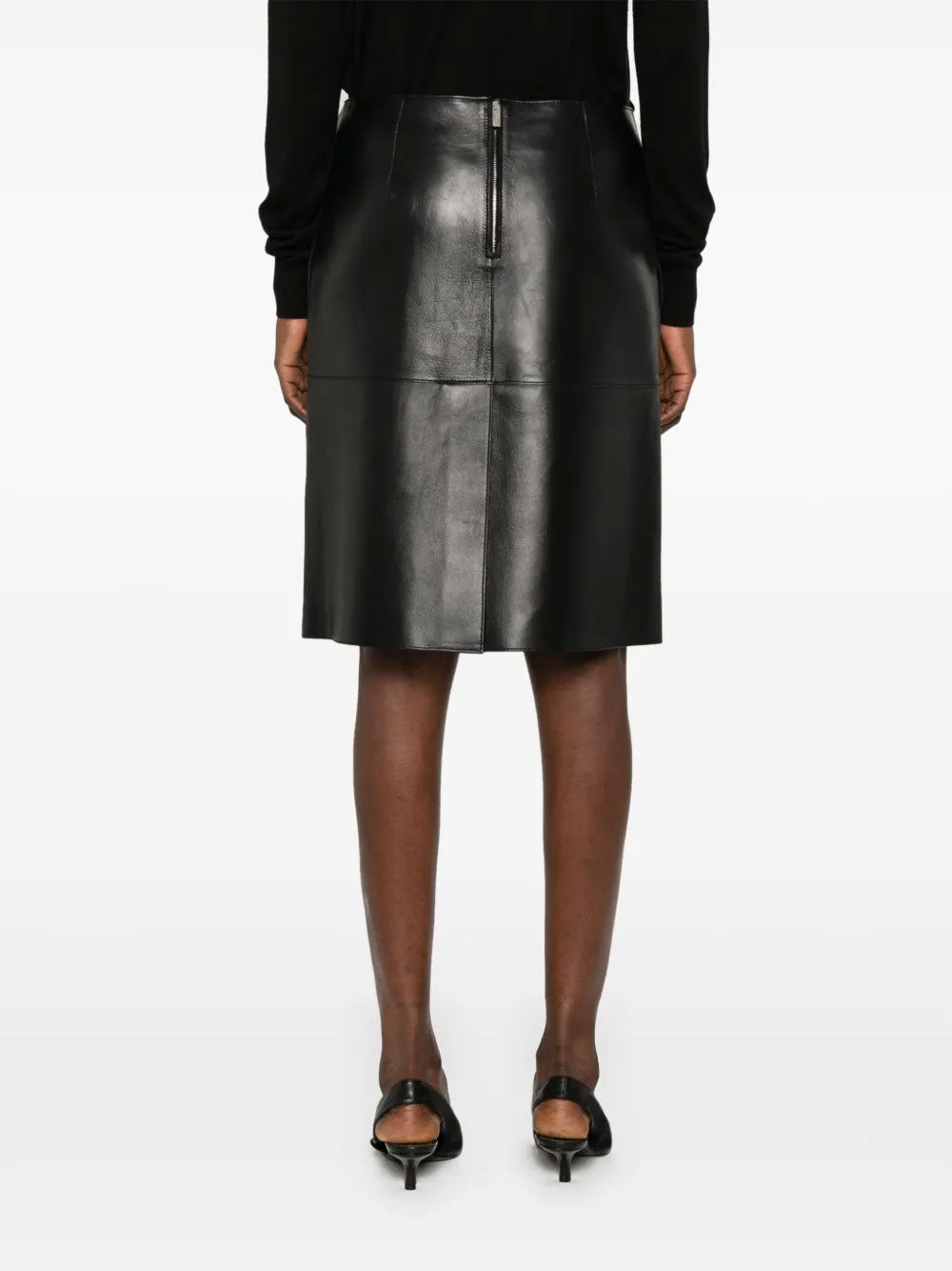 Leather skirt