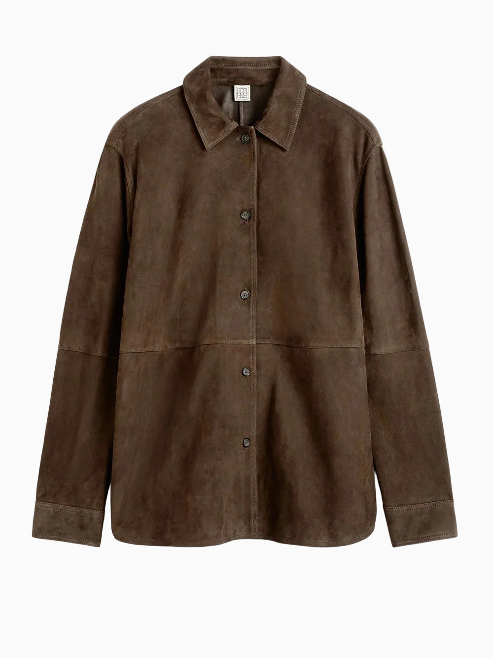 Suede overshirt