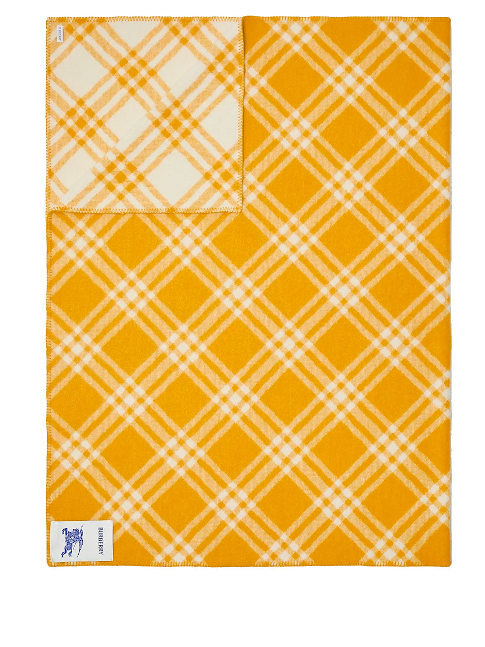 Manta de lana a cuadros