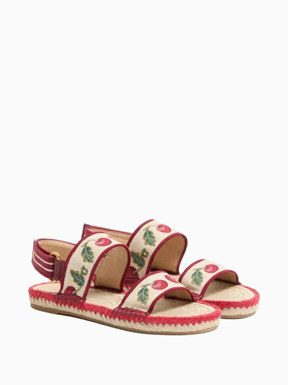 Sandalias Bribri con cerezas