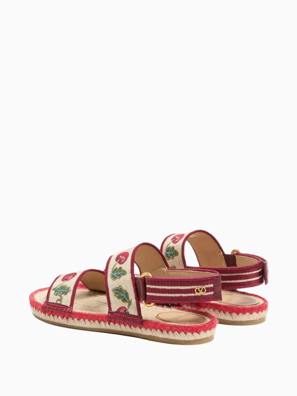 Sandalias Bribri con cerezas