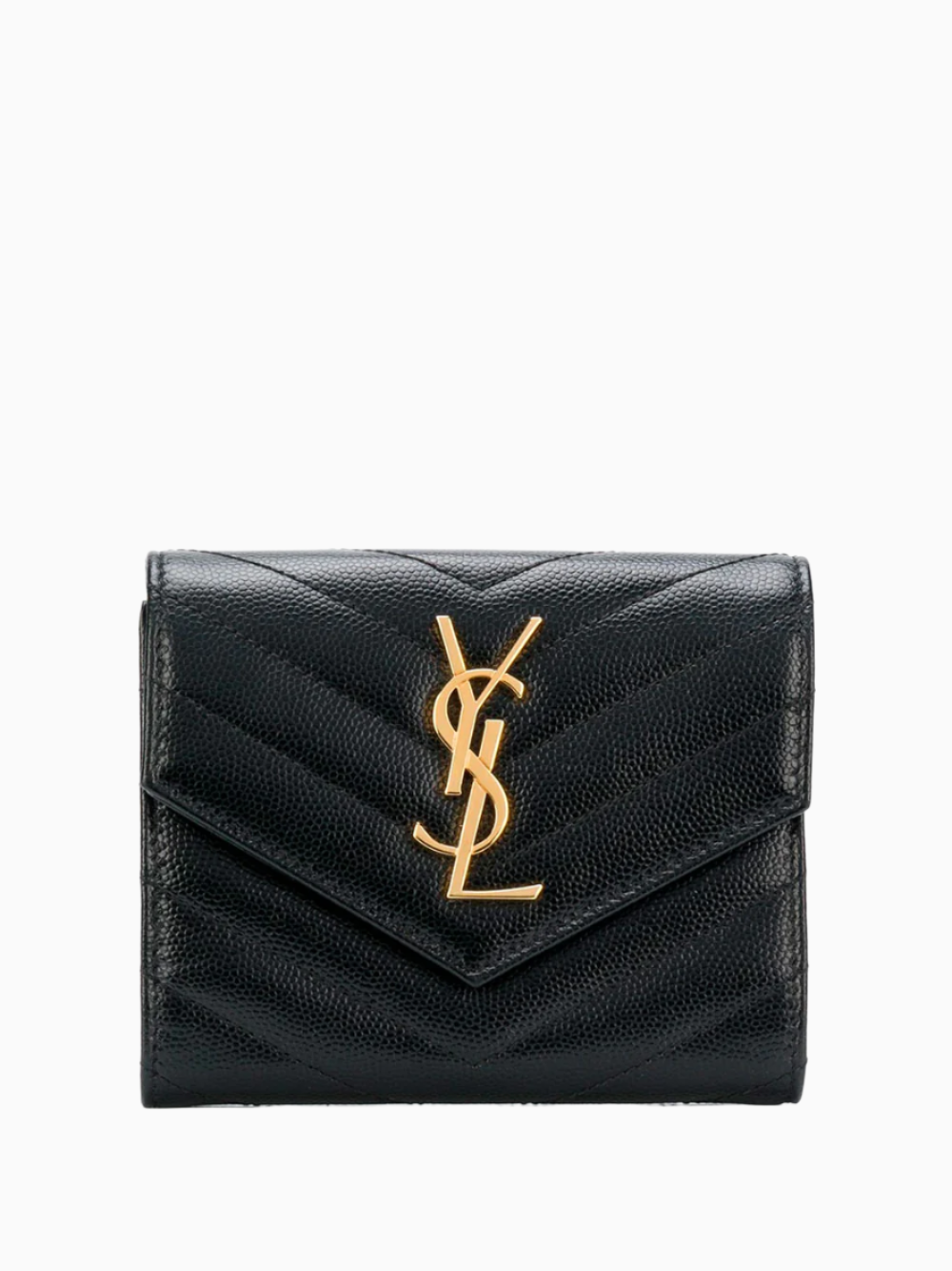 Monogram compact tri-fold wallet | Saint Laurent Monogram compact tri-fold wallet | Saint Laurent