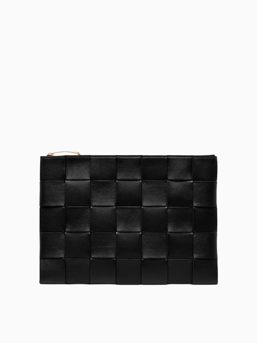 Intrecciato clutch bag