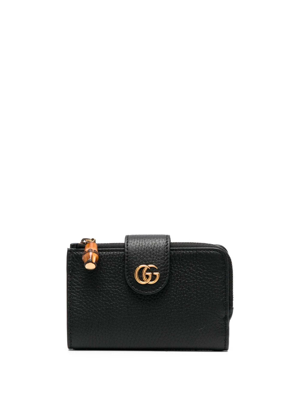GG grained leather cardholder