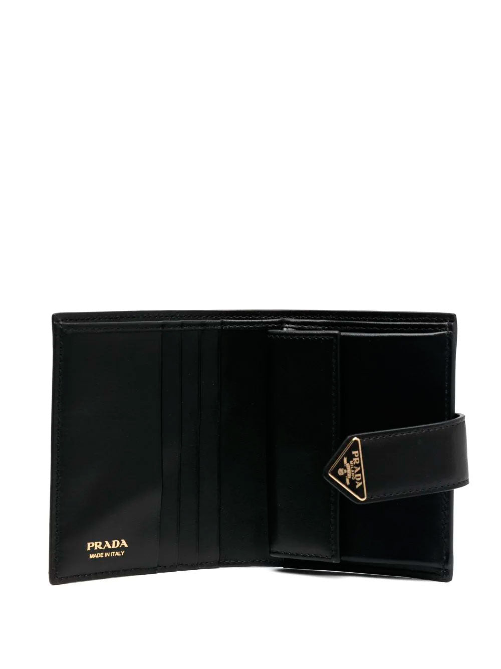 Billetero de piel con logotipo