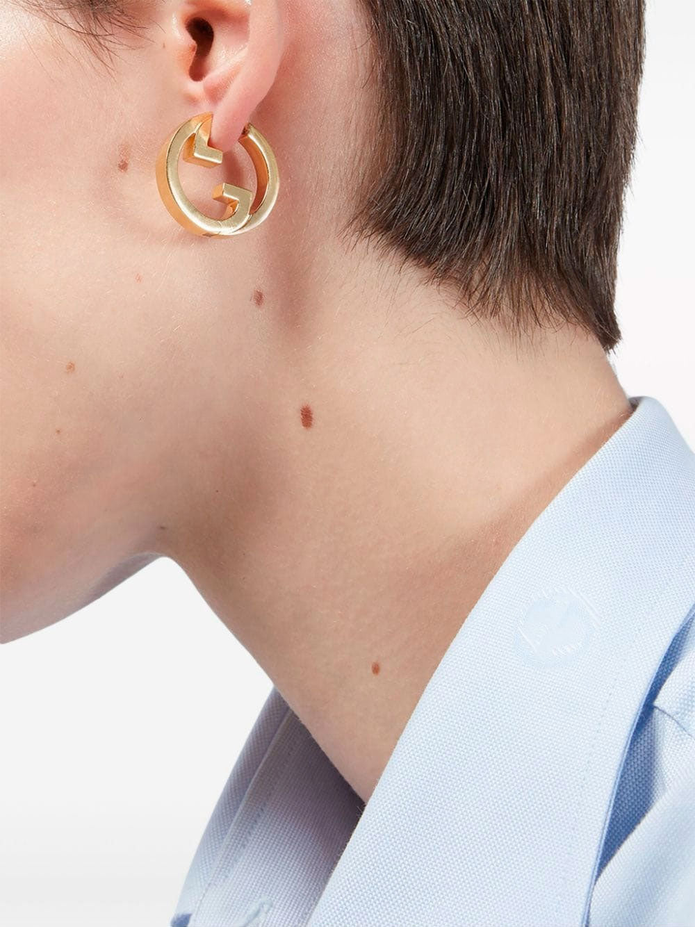 Blondie hoop earrings