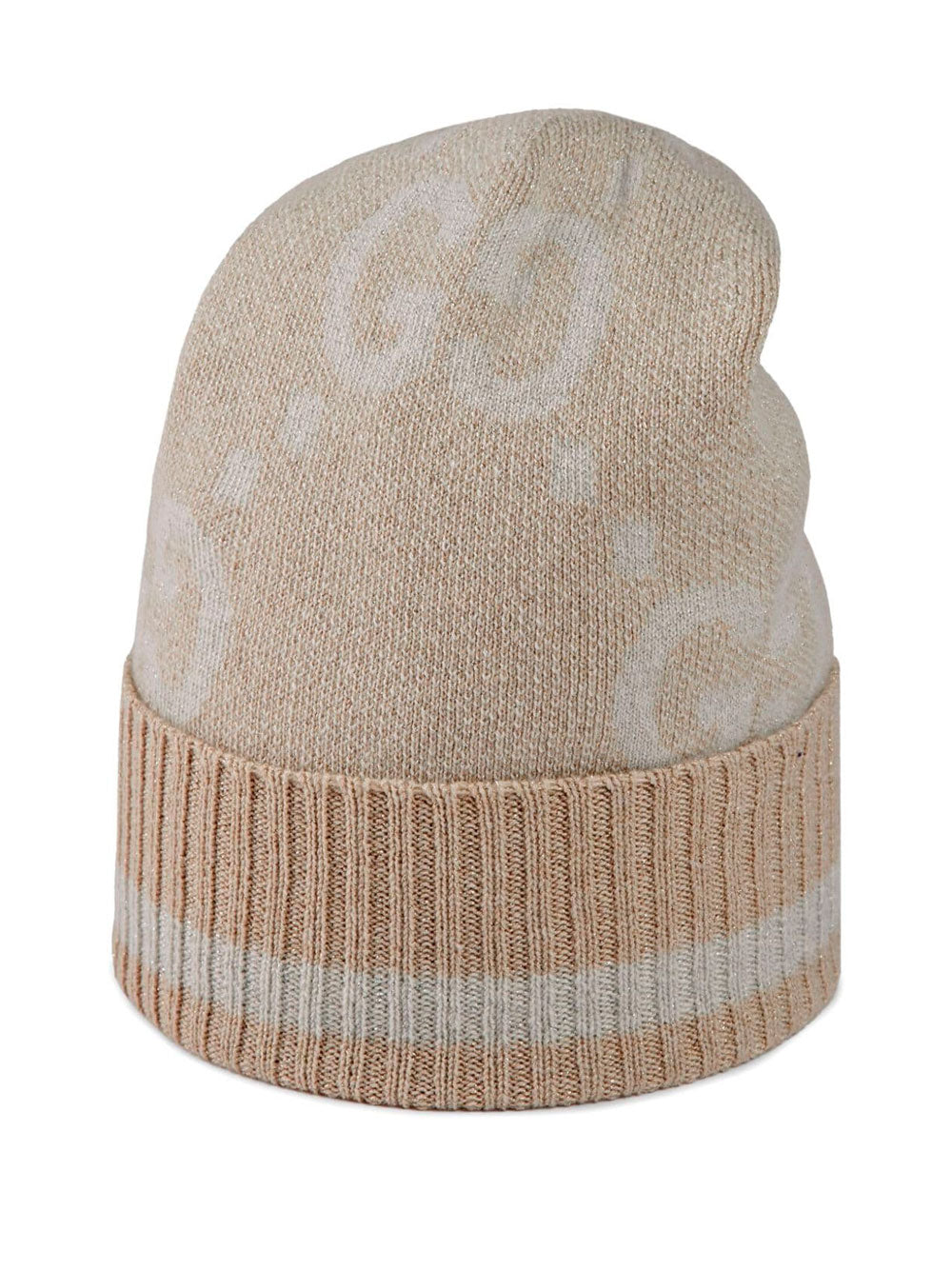 GG lamé jacquard hat