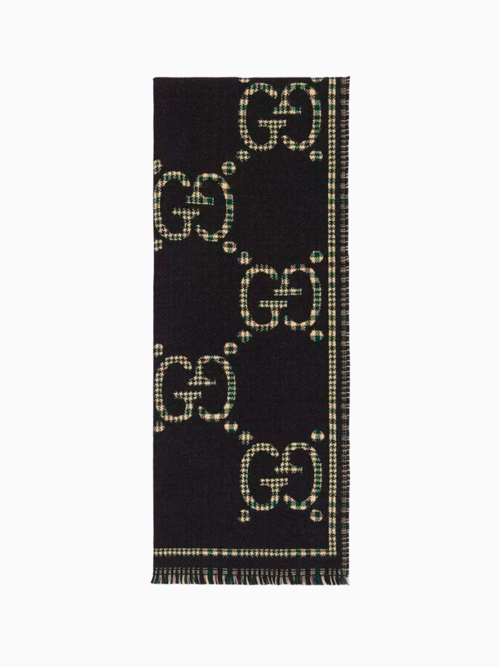 Check GG wool shawl | Gucci | OTTODISANPIETRO