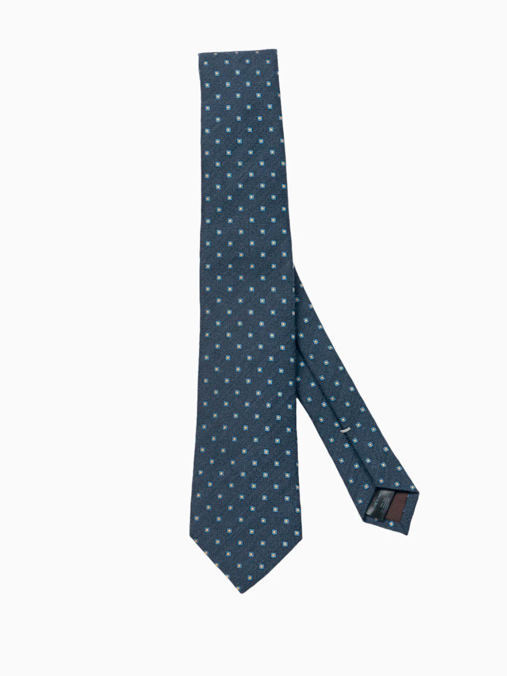 Corbata con estampado de cuadros
