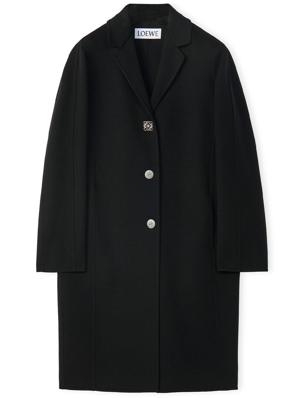 Coat in wool and cashmere
