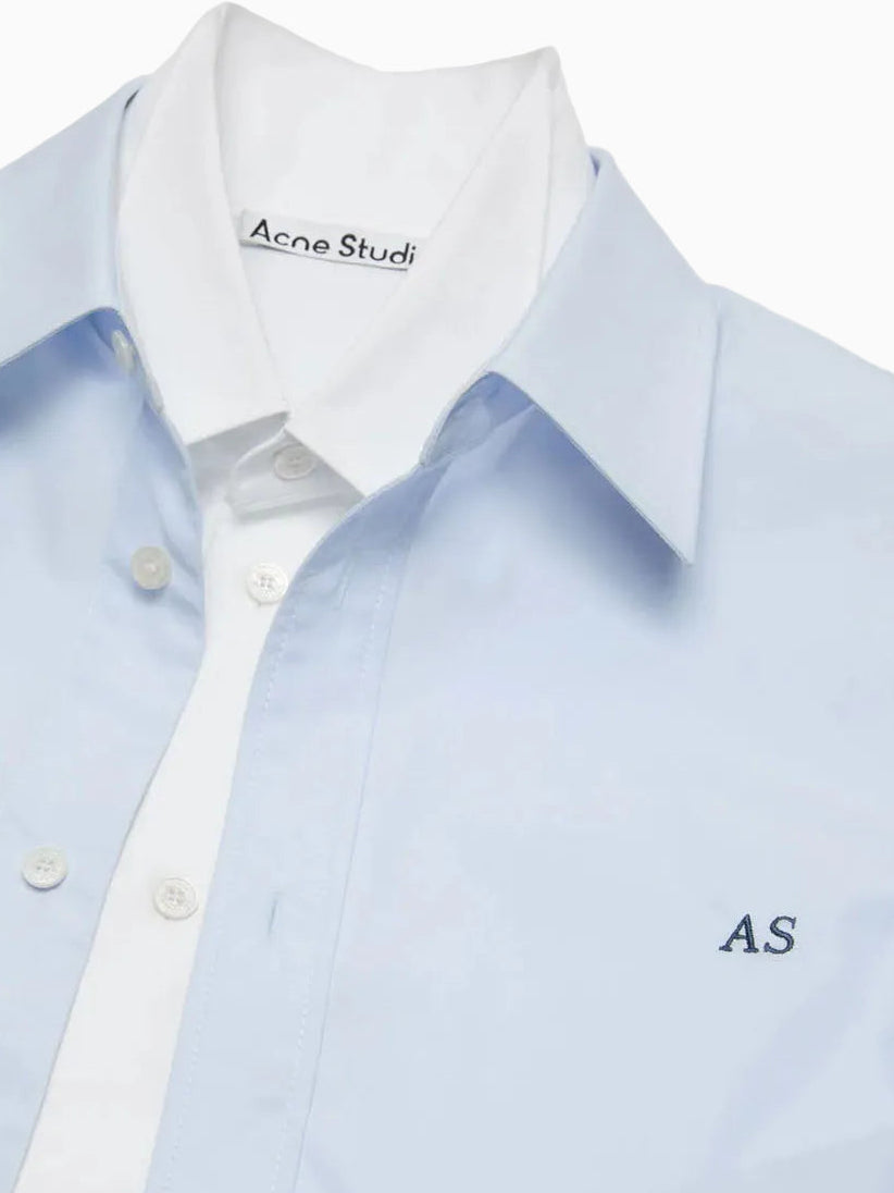 Embroidered logo shirt