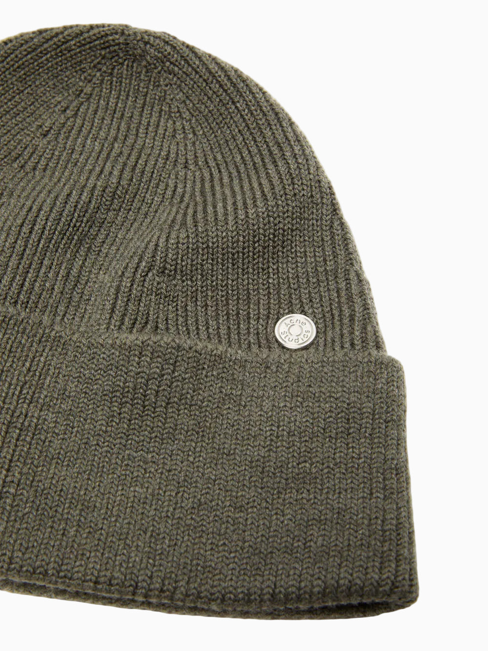 Gorro de punto verde
