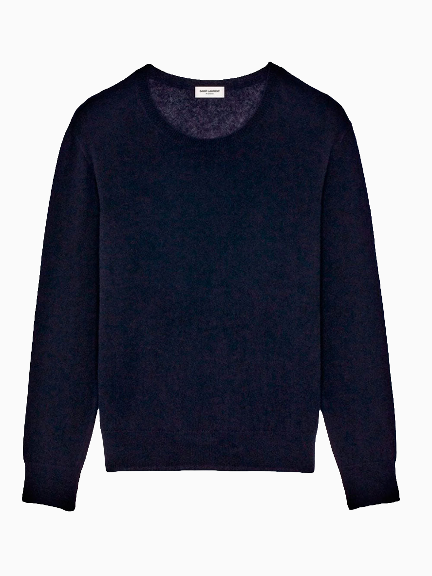 Fine-knit jumper