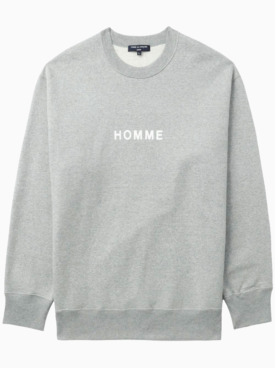 Homme print sweatshirt | Comme des Garçons Homme Homme print sweatshirt | Comme des Garçons Homme