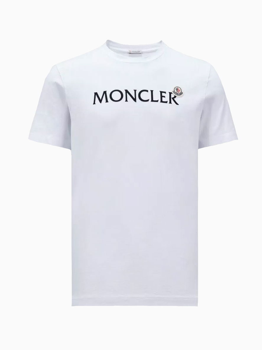 Flocked-logo t-shirt | Moncler | OTTODISANPIETRO