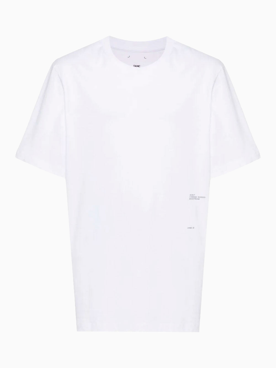 Graphic-patch T-shirt