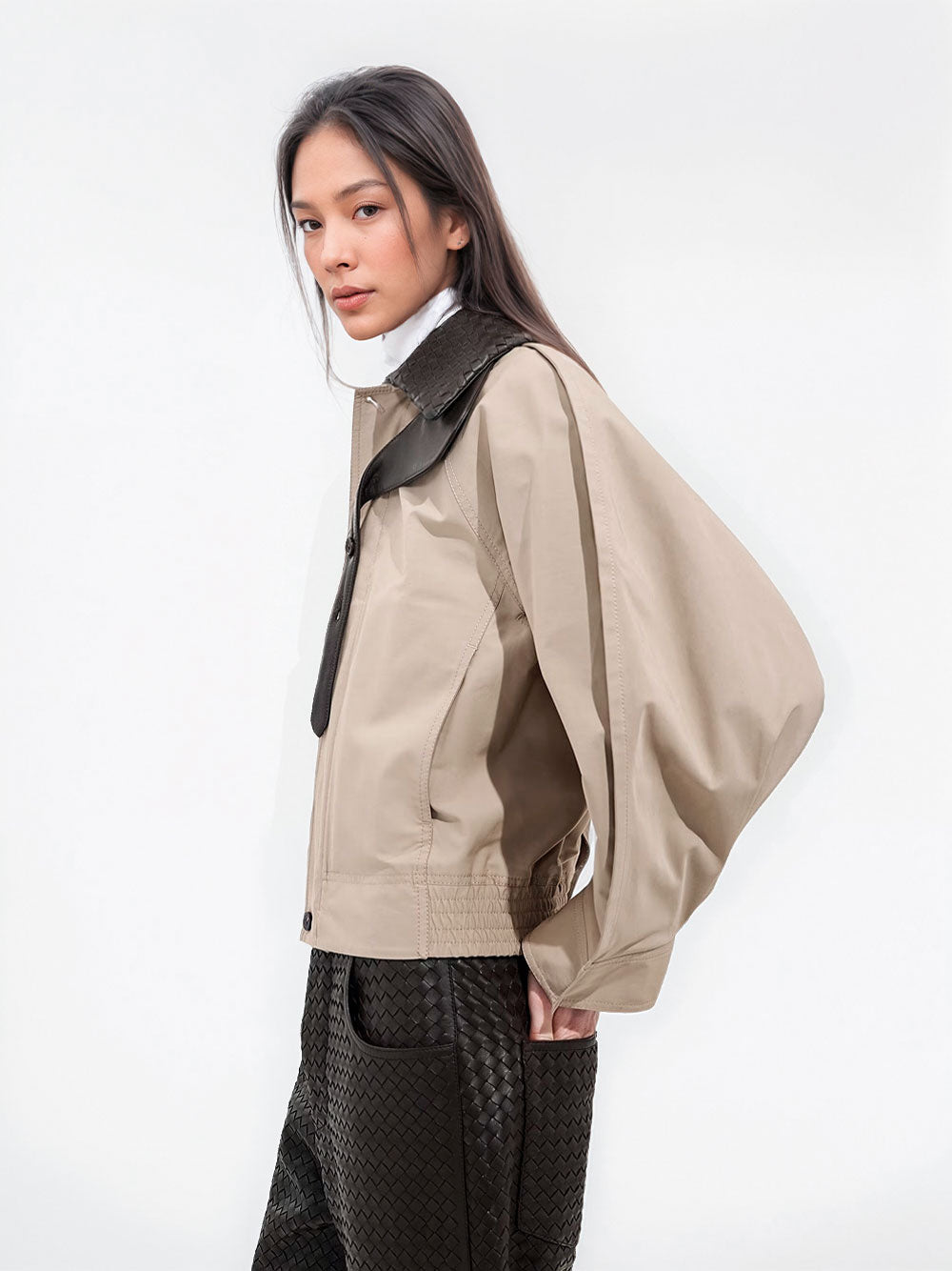 Cotton blouson