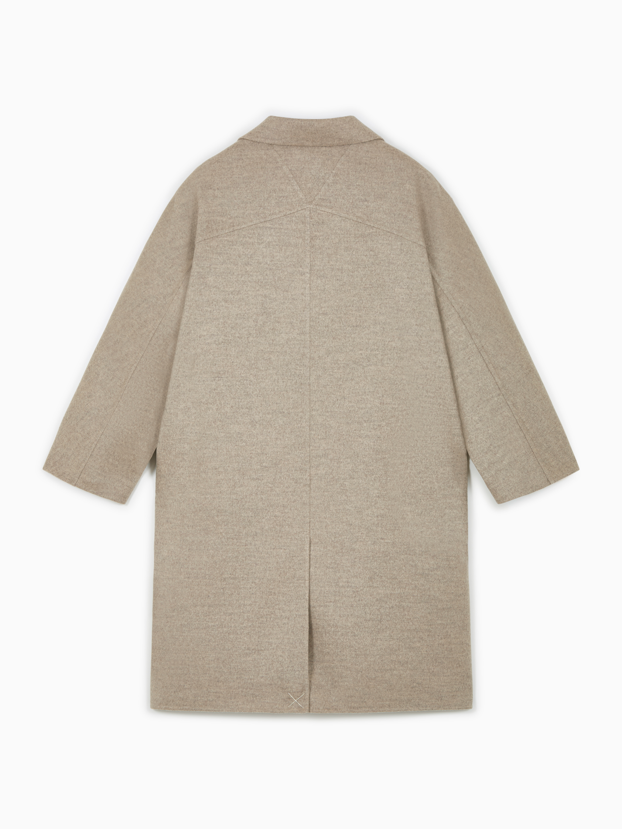 Wool cashmere coat